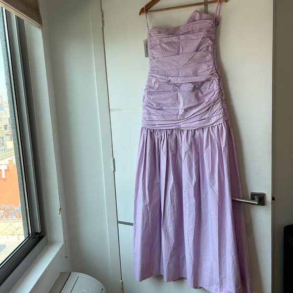 BNWT Bec + Bridge Winslowe Dress Lilac - Size 4 (RRP $420) - Picture 5 of 6